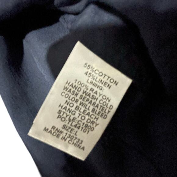 Umgee Western Floral Dainty Coquette Boho Mini Skirt Linen Cotton Fun Quirky L - Picture 4 of 5